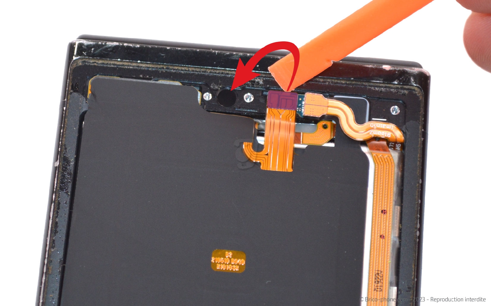 Comment changer le connecteur de charge sur Galaxy Z Flip3 photo 1