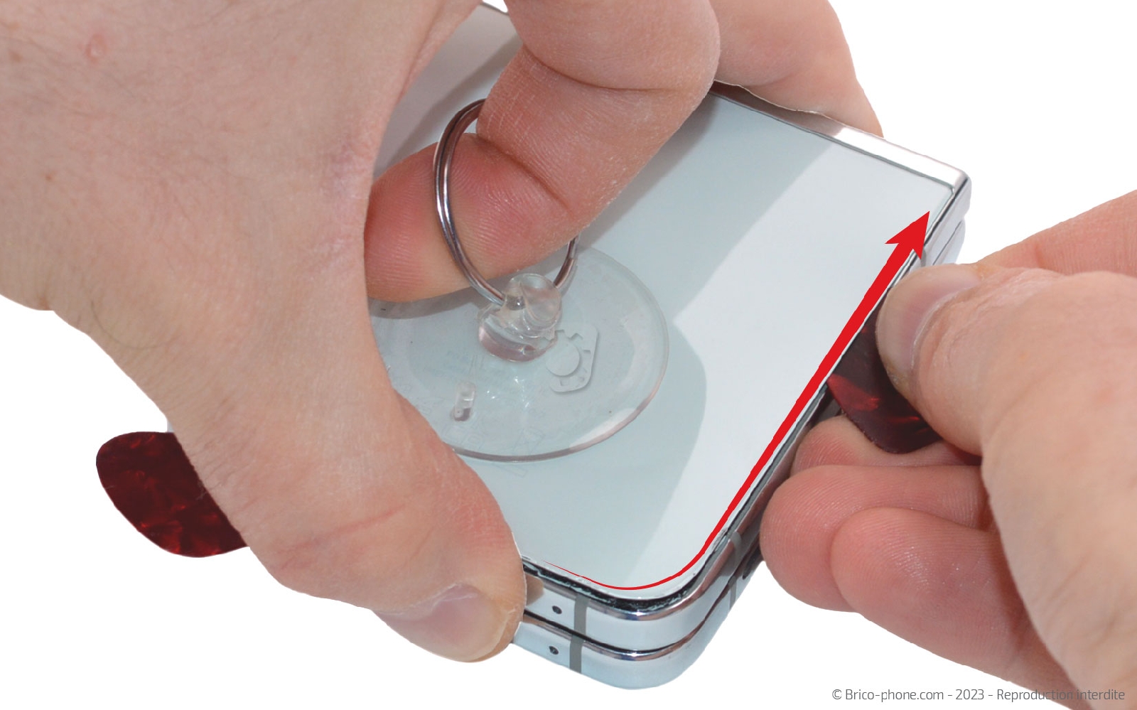 Comment changer le connecteur de charge sur Galaxy Z Flip5 photo 1