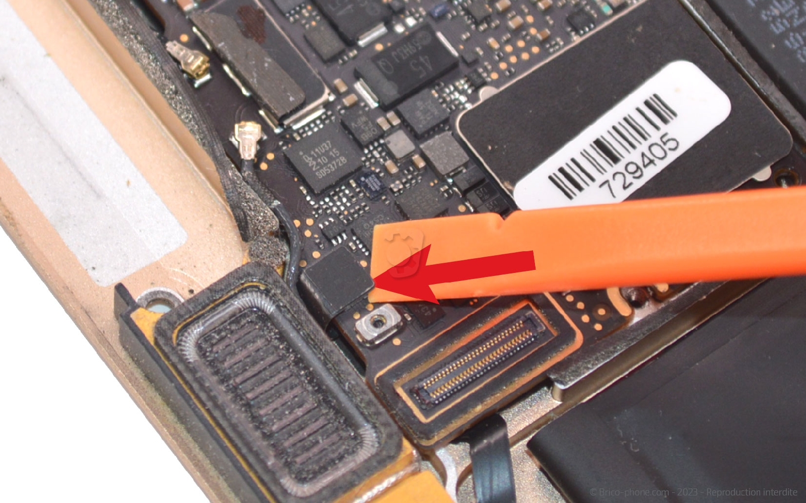 Comment changer la batterie sur Macbook A1534 photo 4