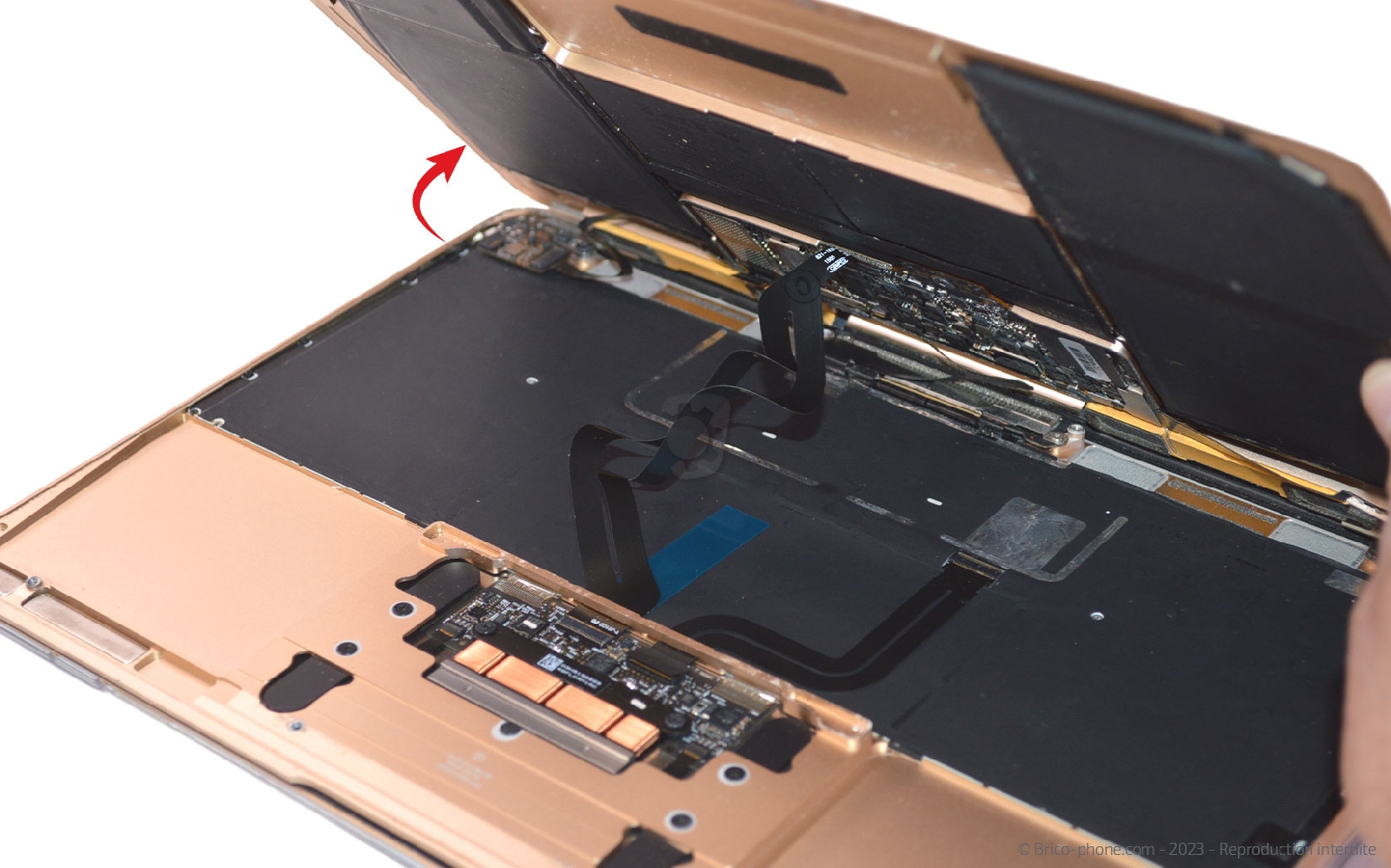 Comment changer la batterie sur Macbook A1534 photo 3