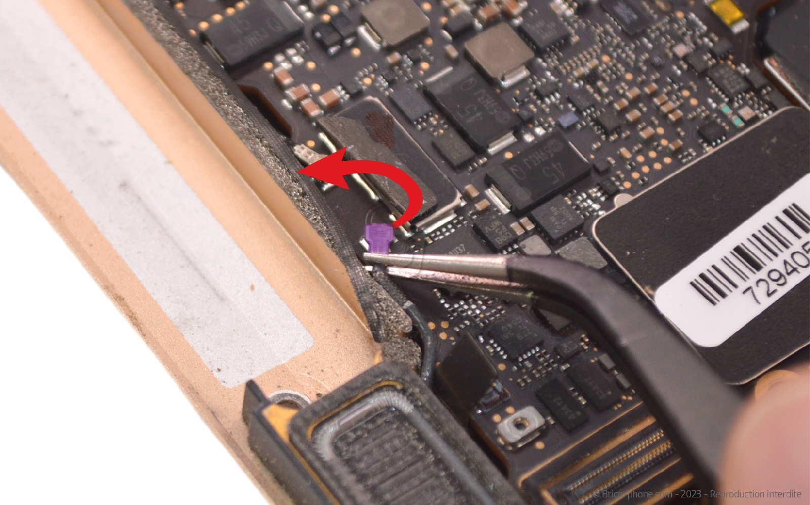 Comment changer la batterie sur Macbook A1534 photo 1