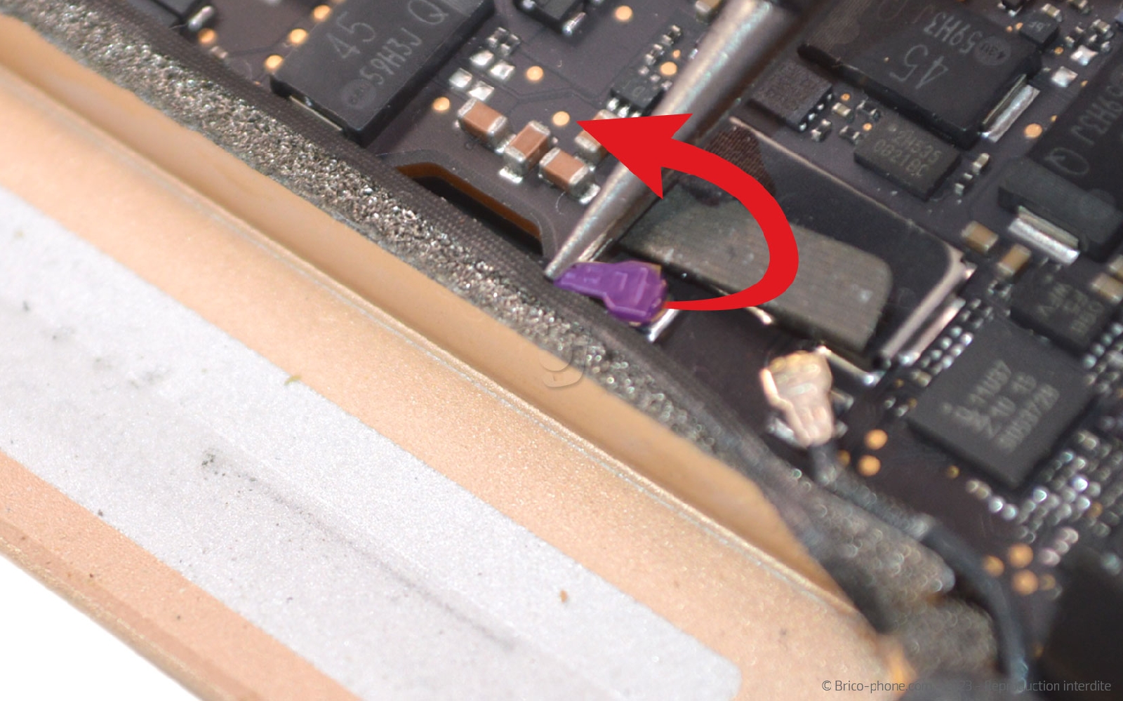 Comment changer la batterie sur Macbook A1534 photo 2