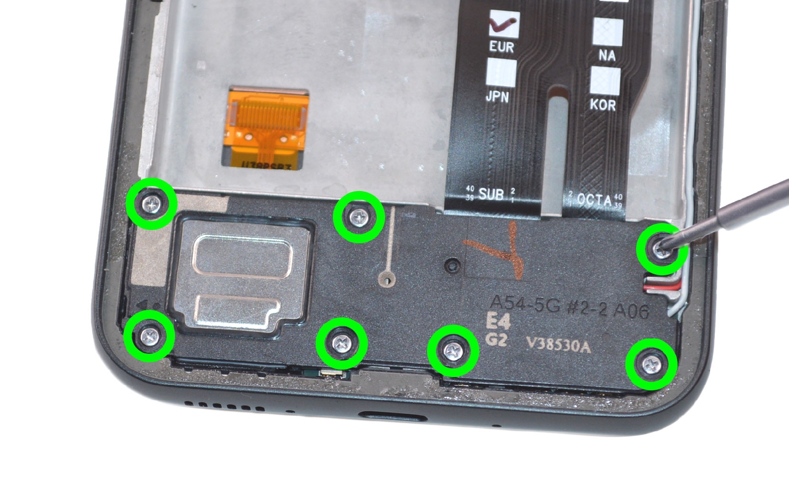 Guide de réparation sur Galaxy A54 5G photo 1