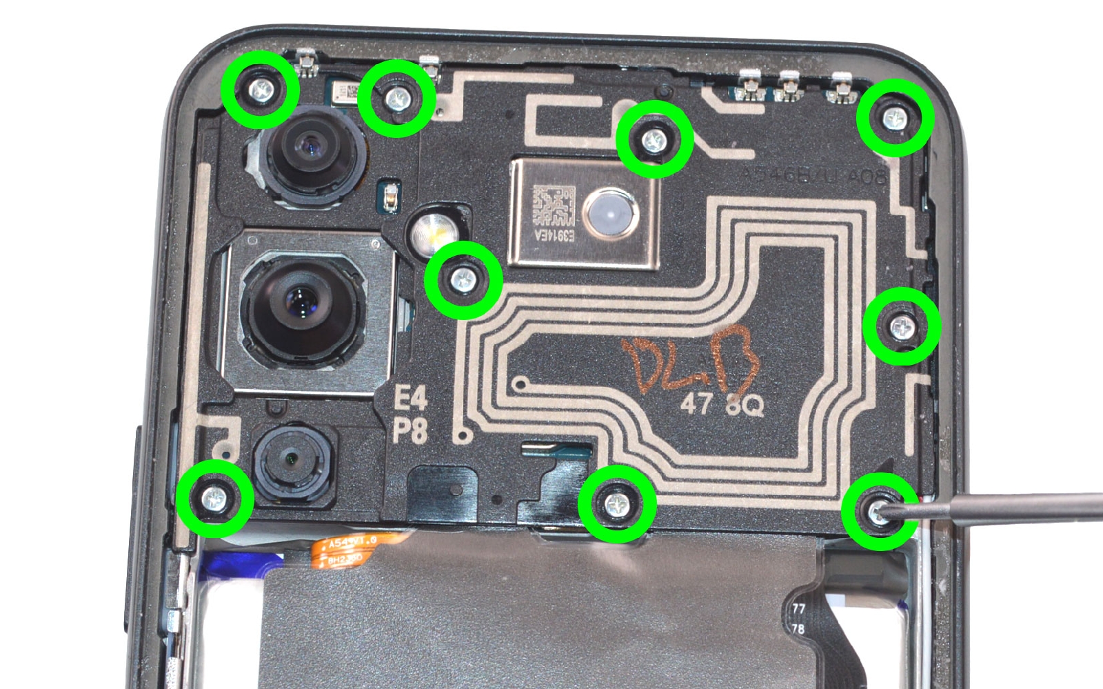 Comment changer le bloc écran sur Galaxy A54 5G photo 1