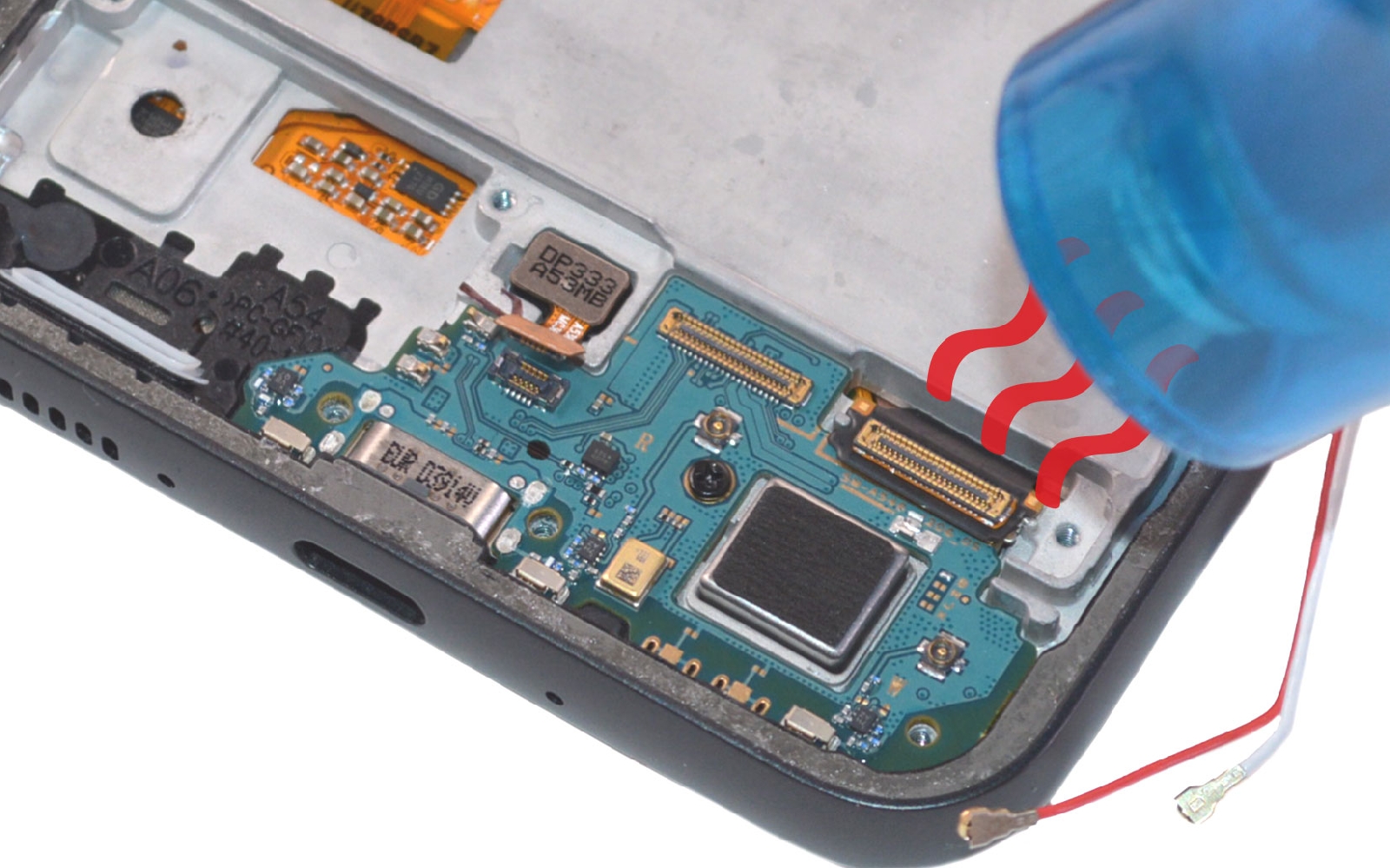 Comment changer le bloc écran sur Galaxy A54 5G photo 3