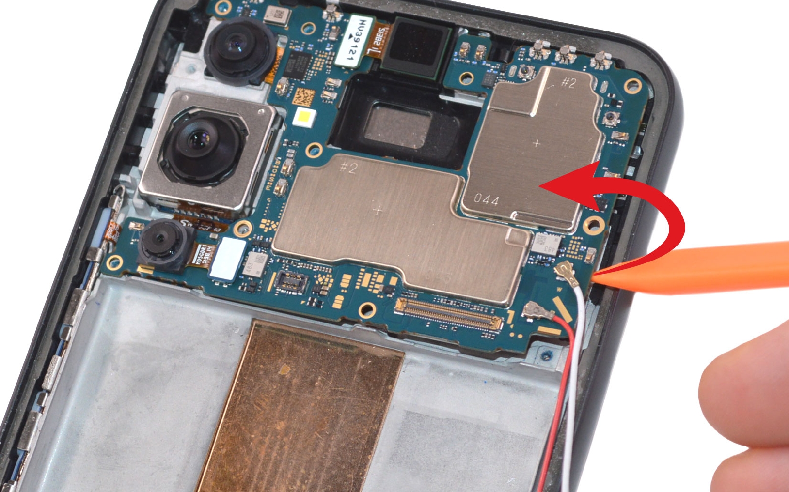 Comment changer le bloc écran sur Galaxy A54 5G photo 2