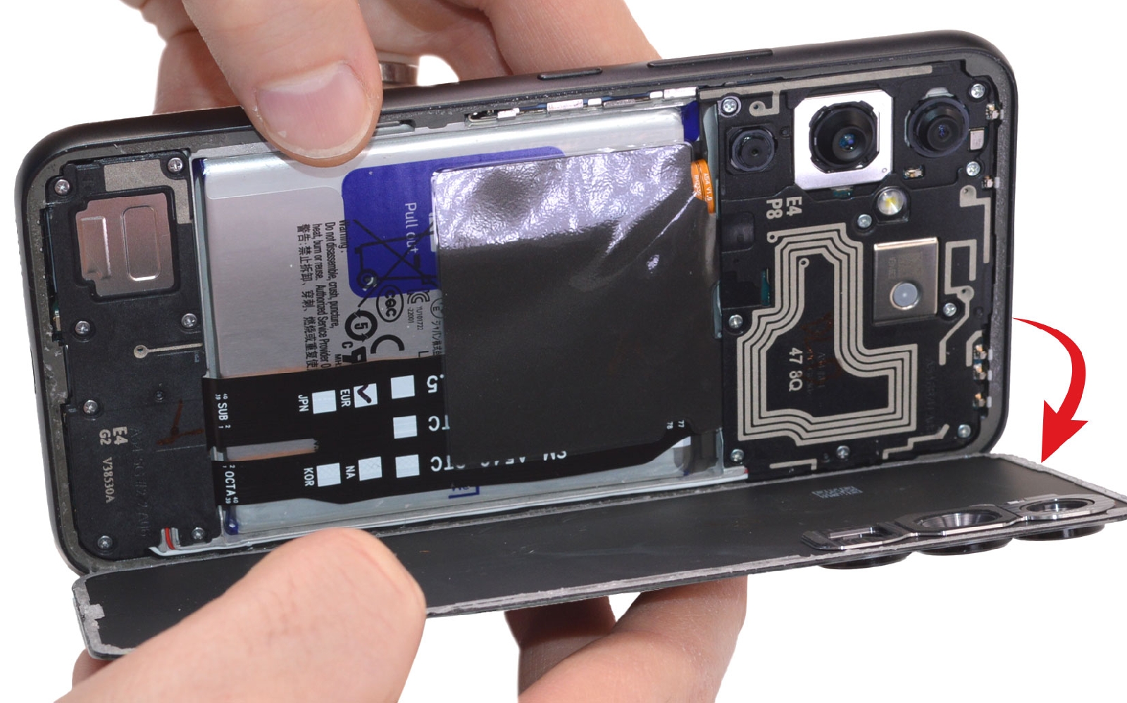 Comment changer le bloc écran sur Galaxy A54 5G photo 3