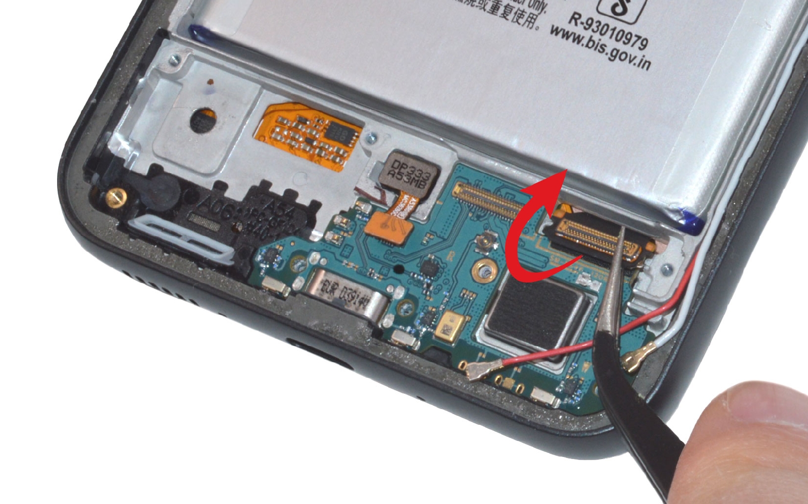 Comment changer le connecteur de charge sur Galaxy A54 5G photo 4