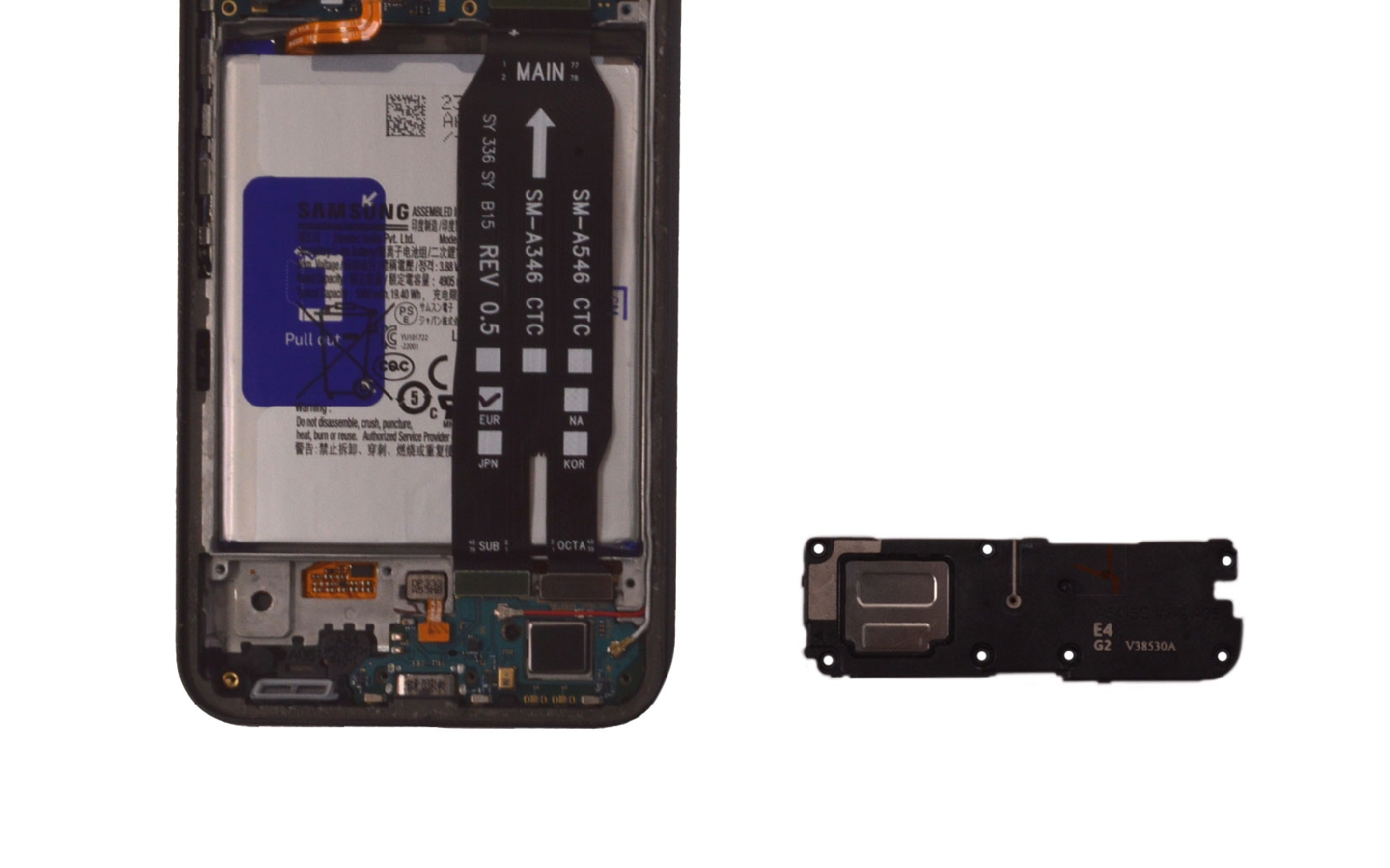 Comment changer le connecteur de charge sur Galaxy A54 5G photo 3