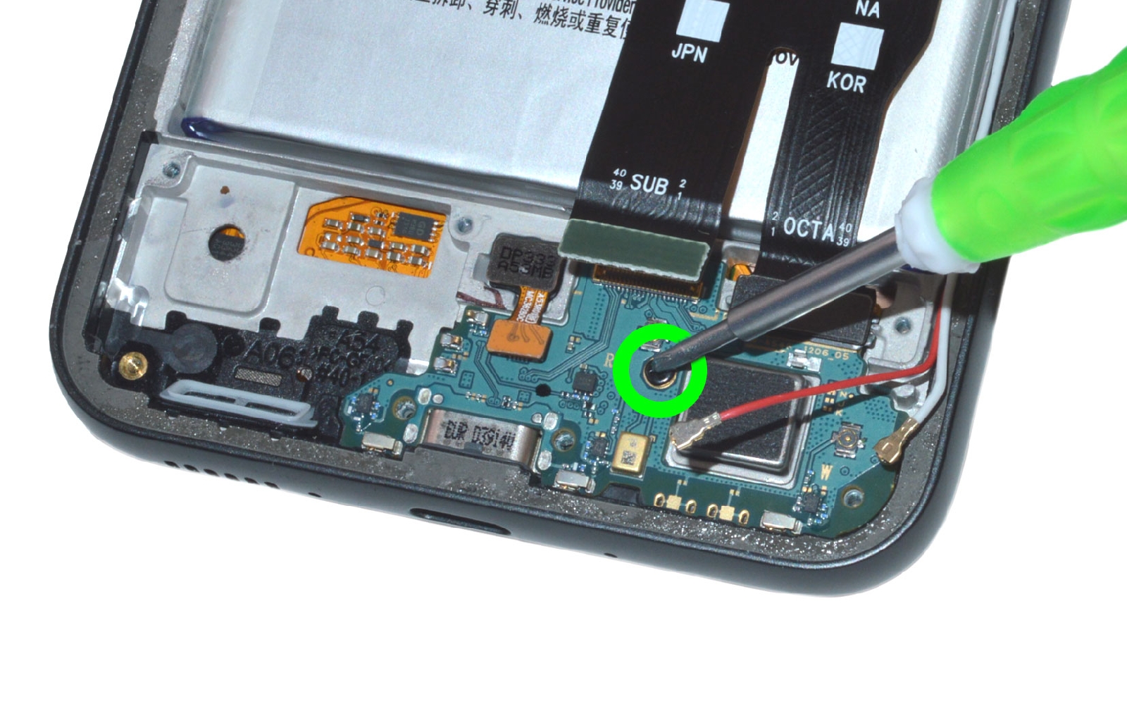 Comment changer le connecteur de charge sur Galaxy A54 5G photo 1