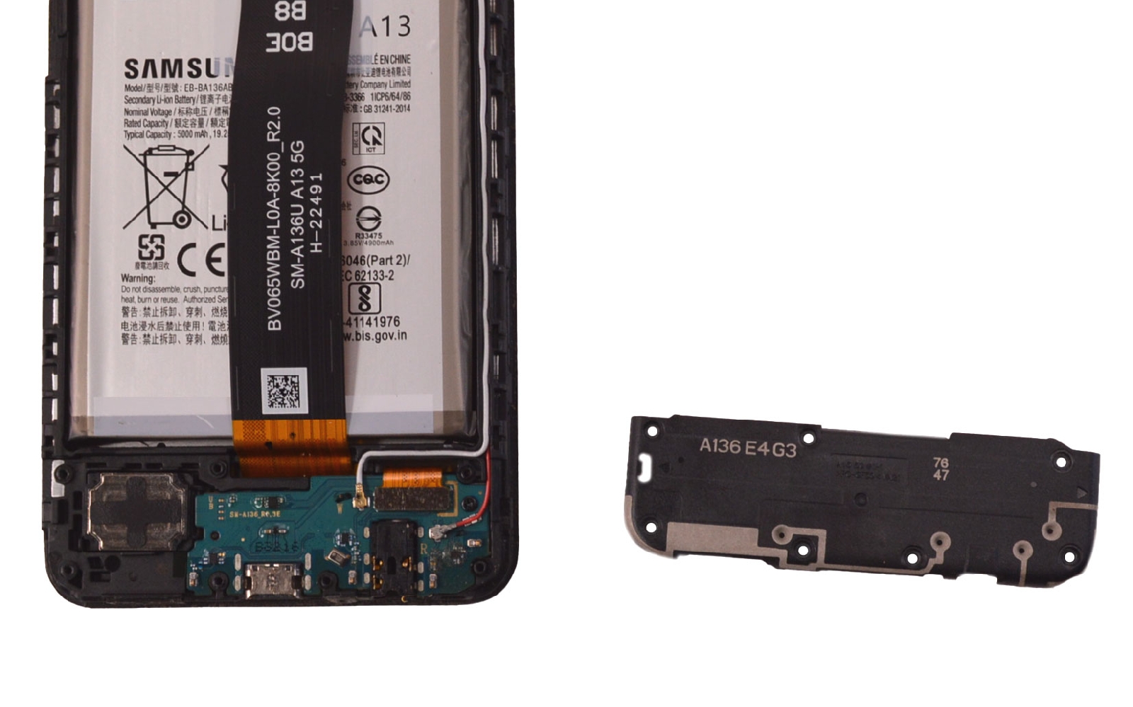 Comment changer le connecteur de charge  sur Galaxy A13 (5G) photo 3