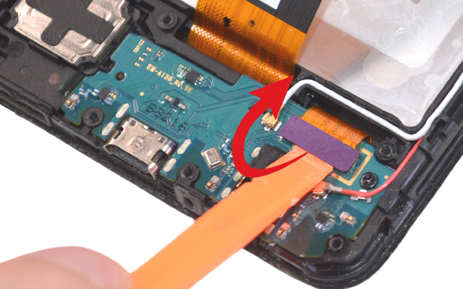 Comment changer le connecteur de charge  sur Galaxy A13 (5G) photo 1