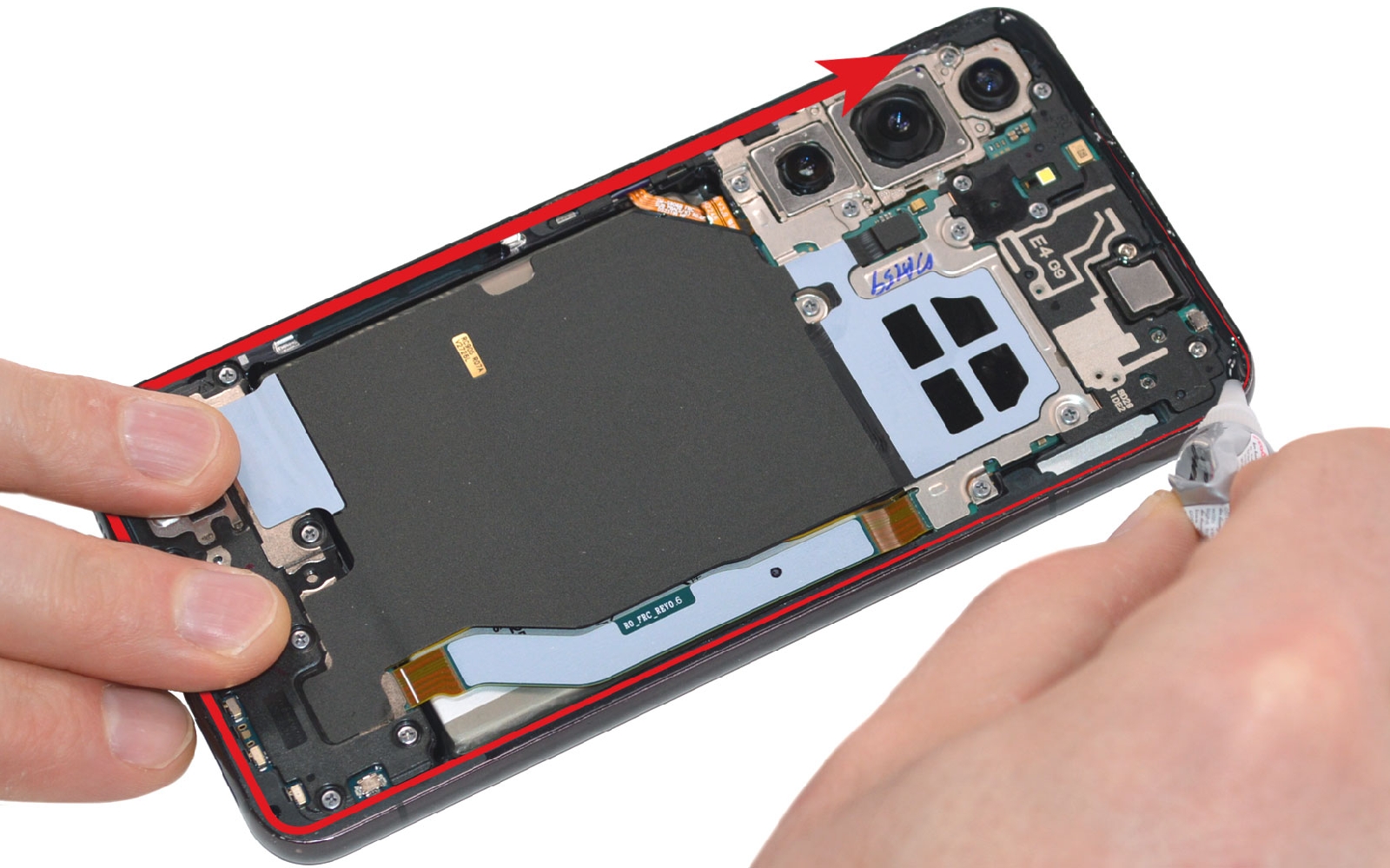 Comment changer le bloc écran sur Galaxy S22 photo 1