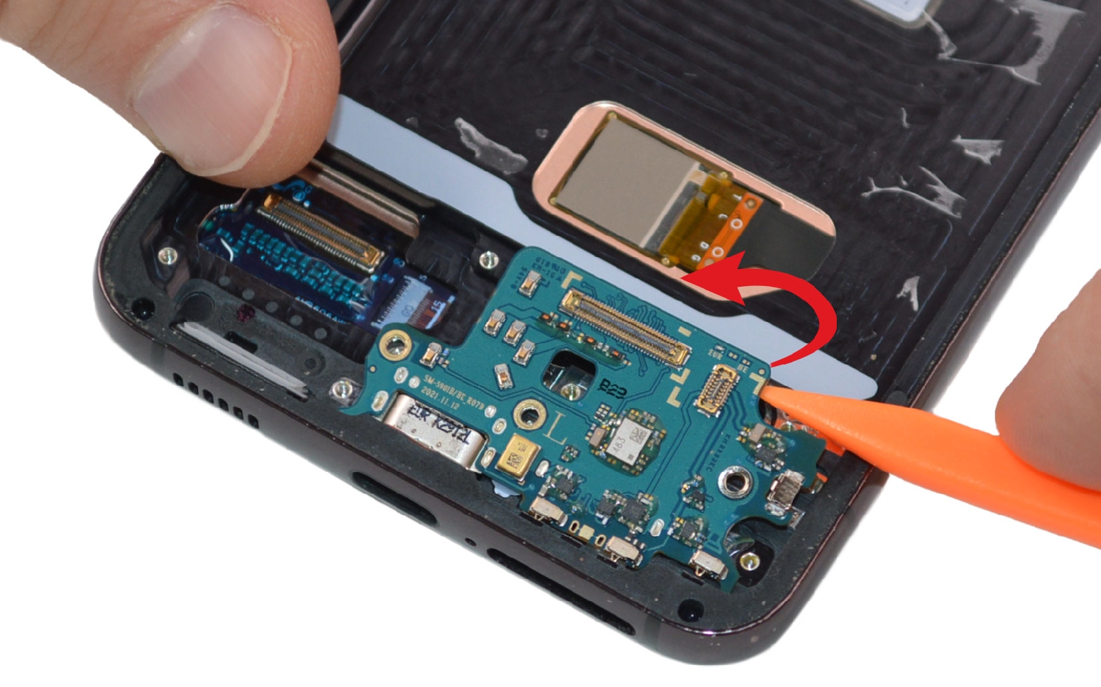 Comment changer le bloc écran sur Galaxy S22 photo 2