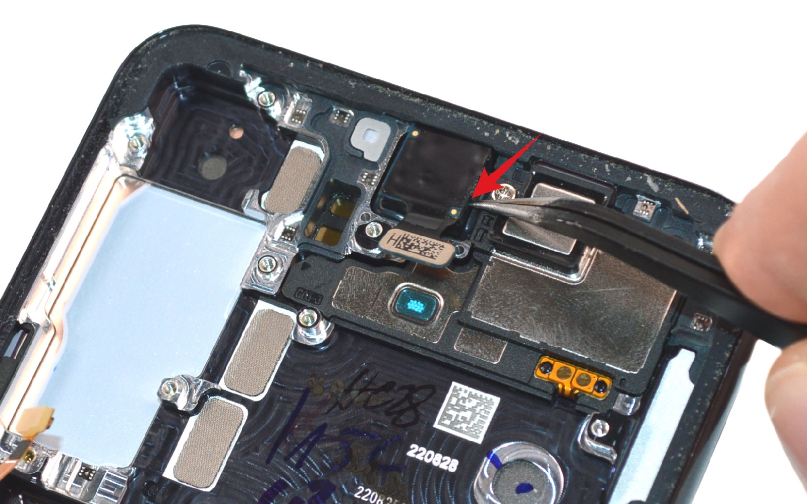 Comment changer le bloc écran sur Galaxy S22 photo 1