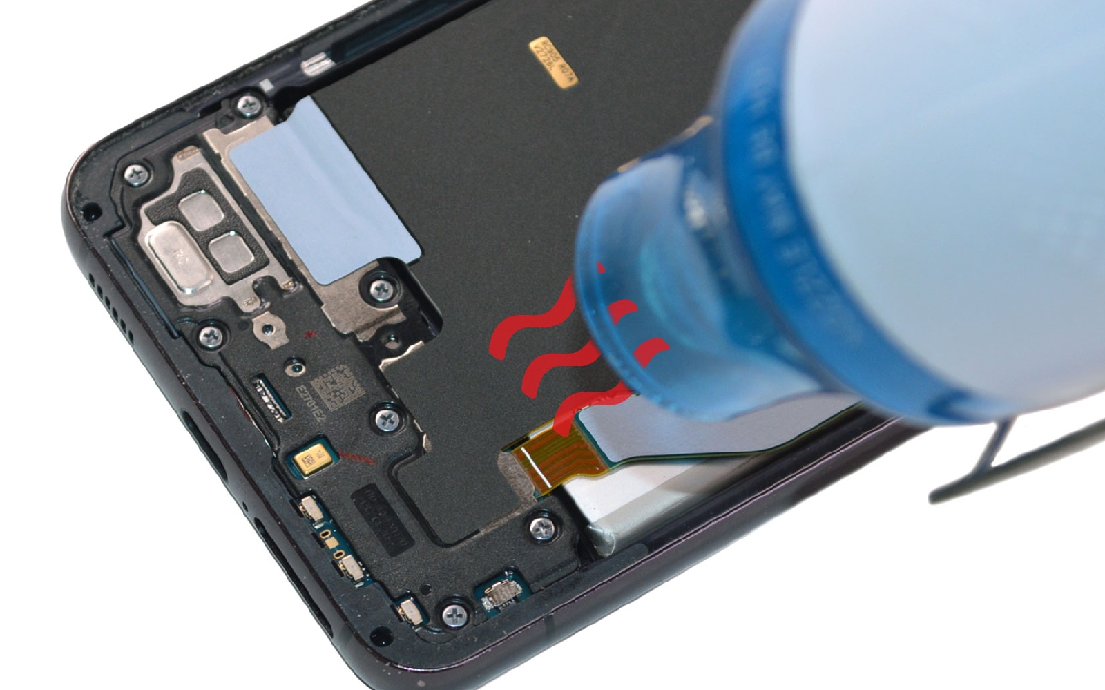 Comment changer la batterie sur Galaxy S22 photo 2