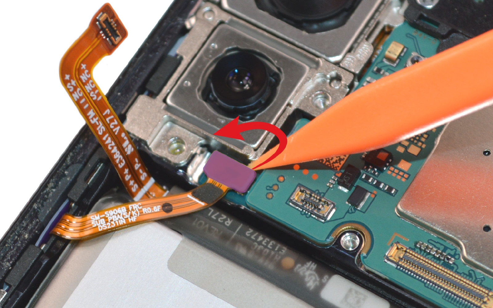 Comment changer la batterie sur Galaxy S22 photo 1