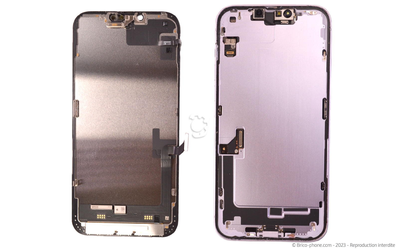 Comment chnager le connecteur de charge  sur iPhone 14 Plus photo 4