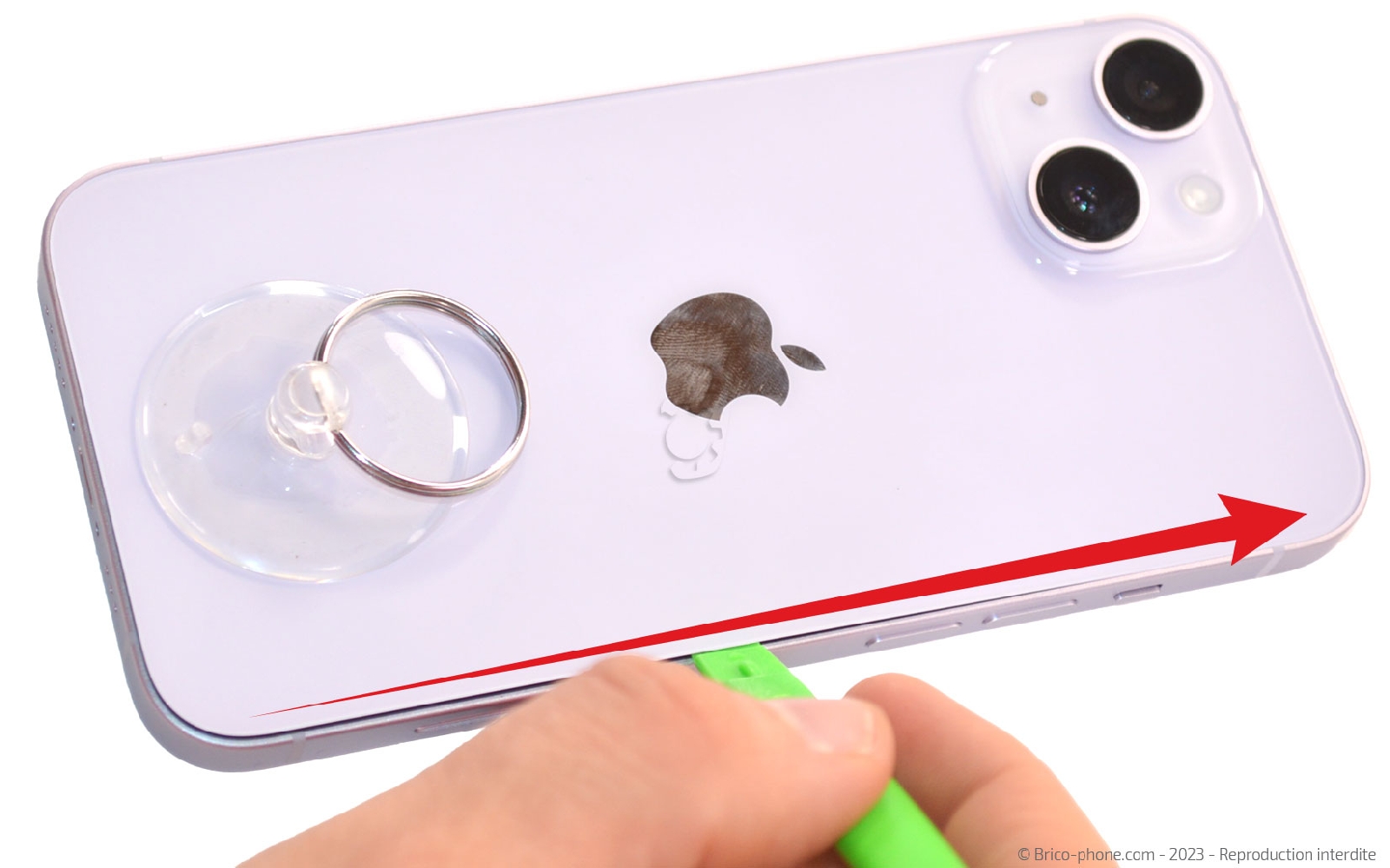 Comment changer le haut-parleur interne sur iPhone 14 Plus photo 1