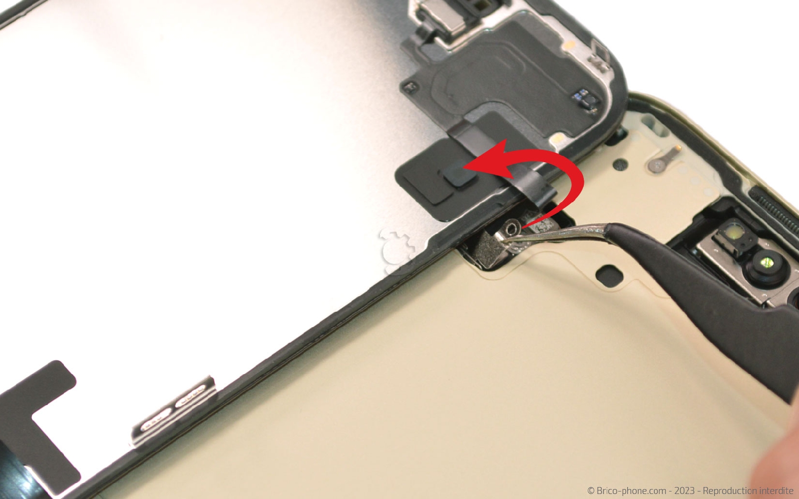 Comment changer l'écran  sur iPhone 15 photo 2