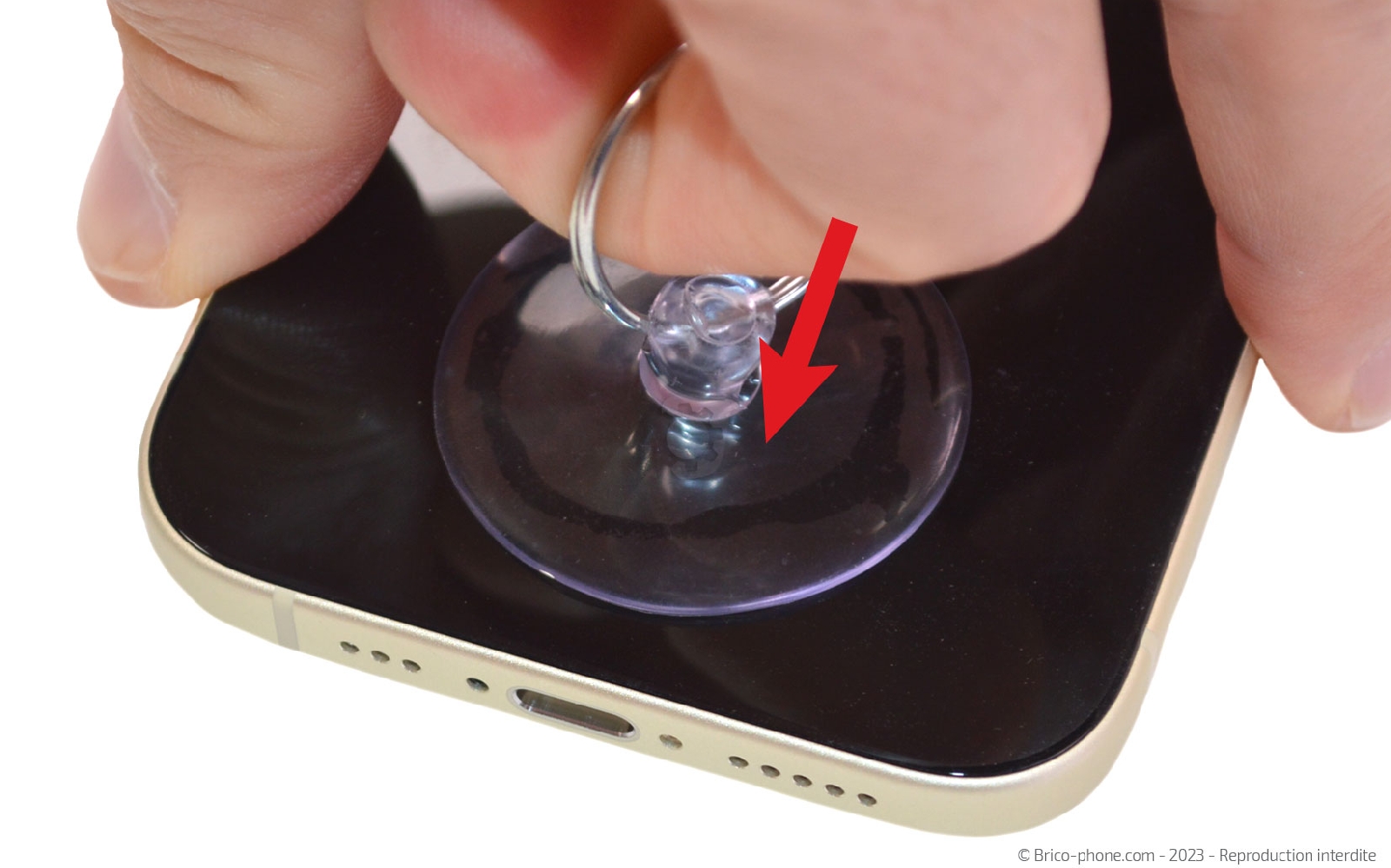 Comment changer l'écran  sur iPhone 15 photo 2