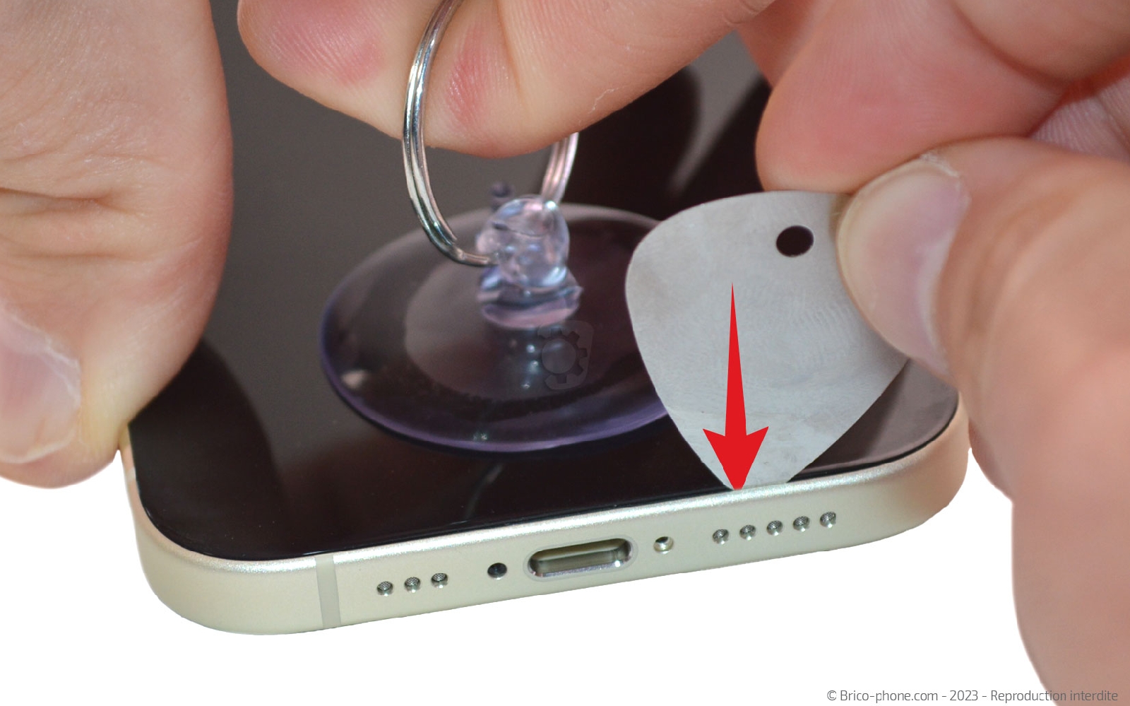 Comment changer l'écran  sur iPhone 15 photo 3