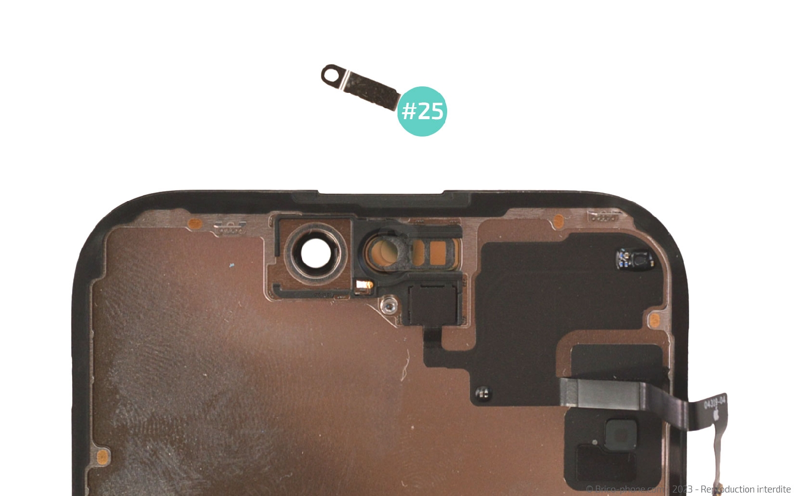 Comment changer l'écran  sur iPhone 15 photo 3