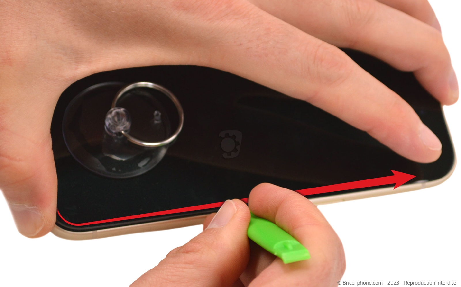 Comment changer l'écran  sur iPhone 15 photo 2