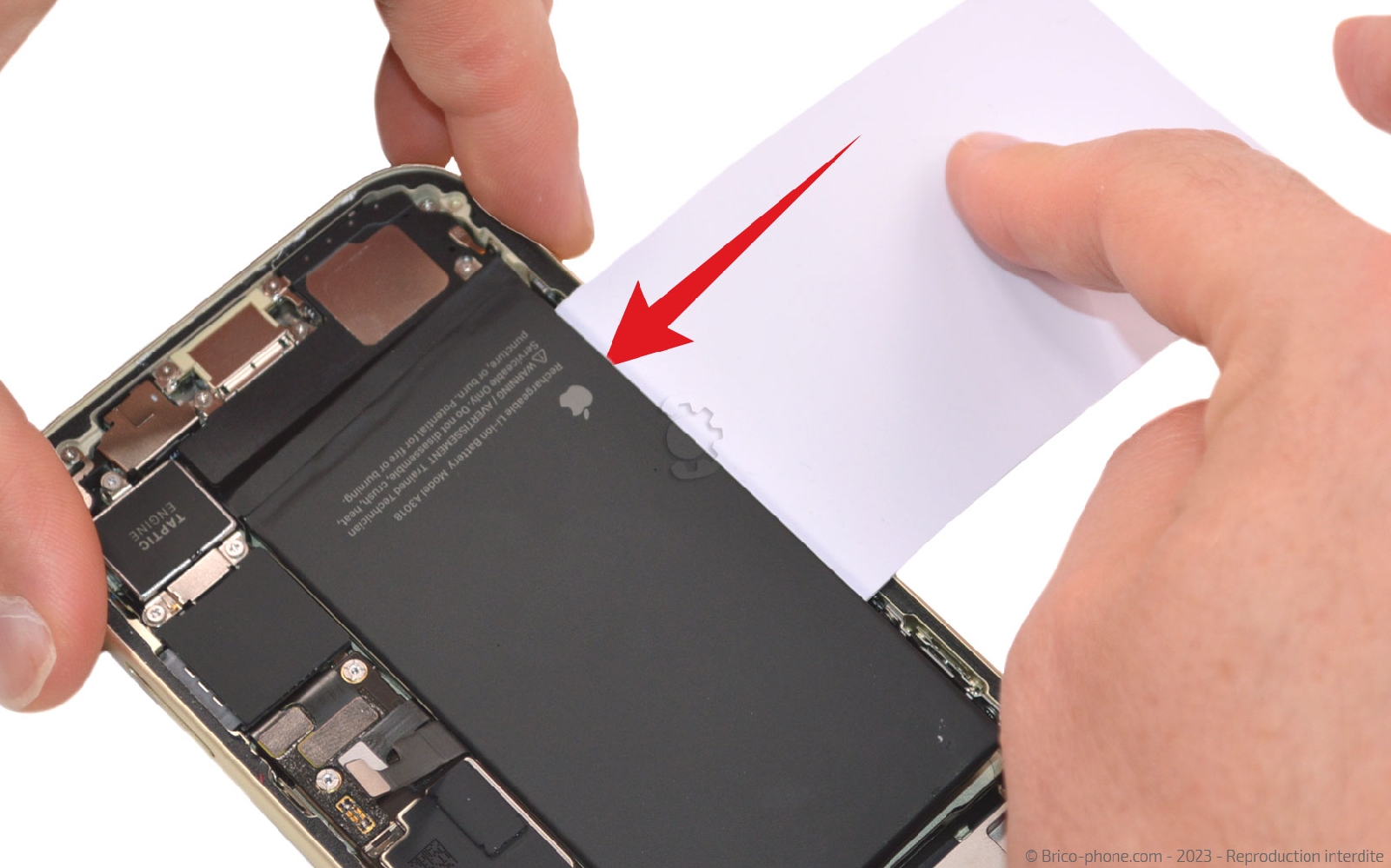 Comment changer la batterie sur iPhone 15 photo 2