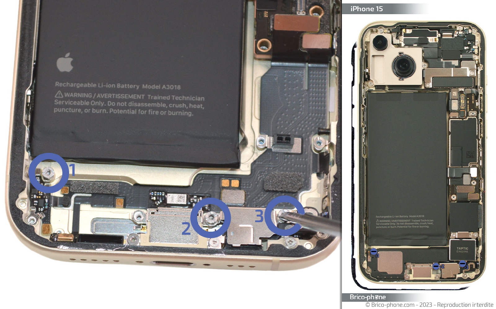 Comment changer le connecteur de charge sur iPhone 15 photo 1