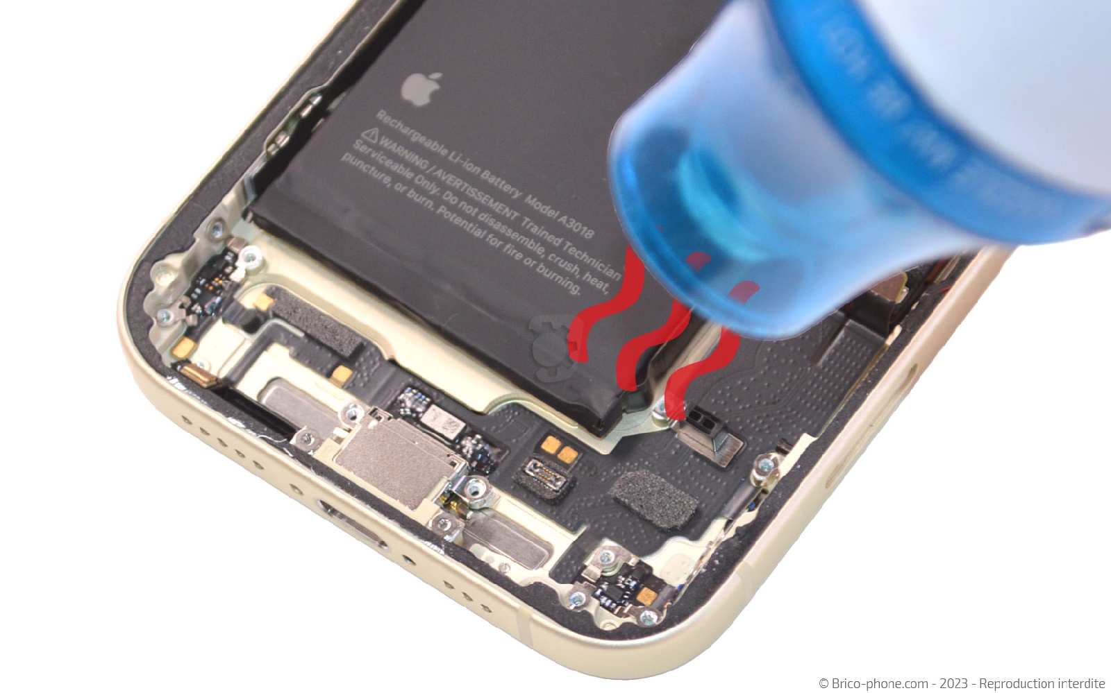 Comment changer le connecteur de charge sur iPhone 15 photo 1