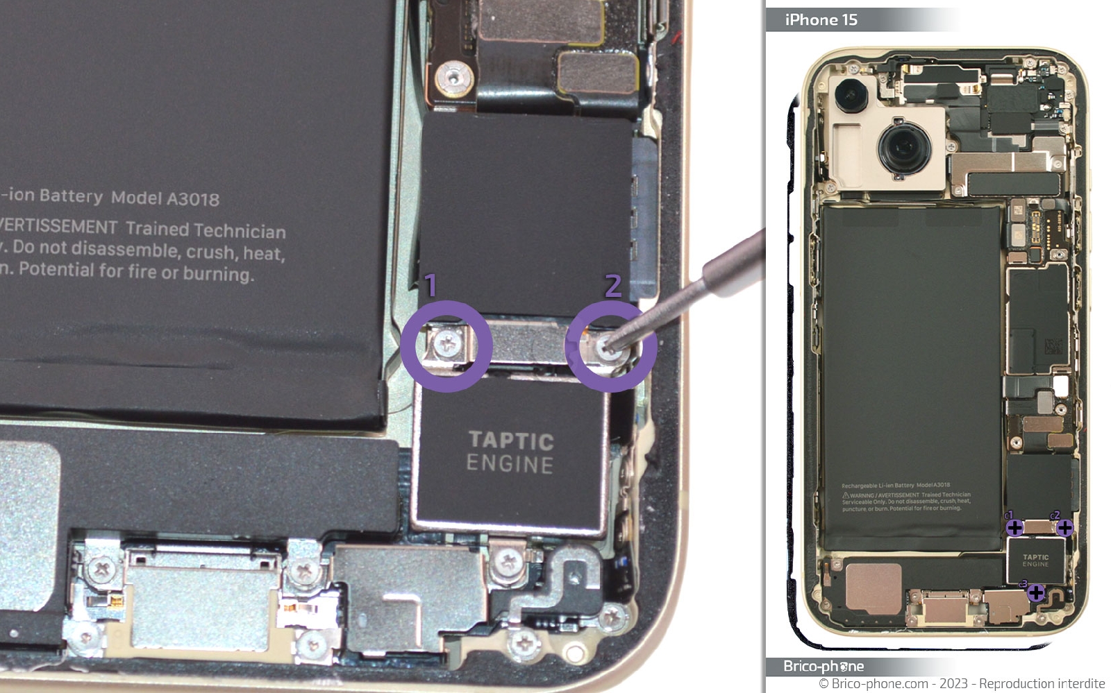 Comment changer le connecteur de charge sur iPhone 15 photo 1