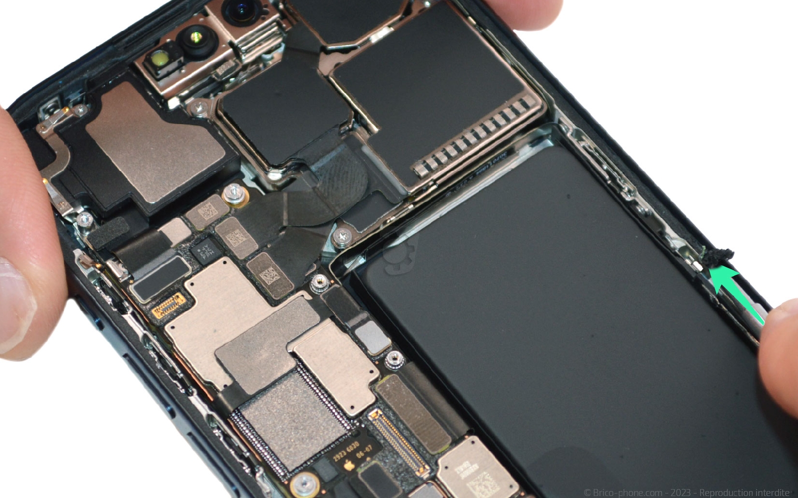 Comment changer l'écran sur iPhone 15 Pro photo 1