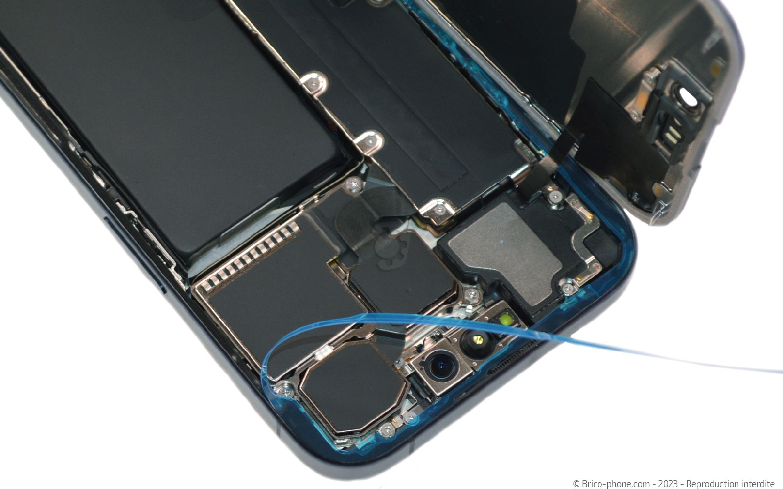 Comment changer l'écran sur iPhone 15 Pro photo 4