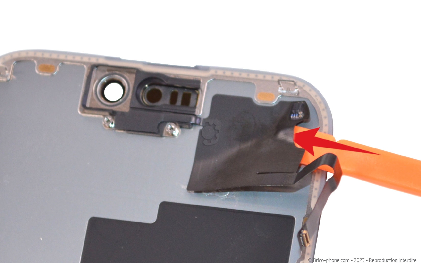 Comment changer l'écran sur iPhone 15 Pro photo 2