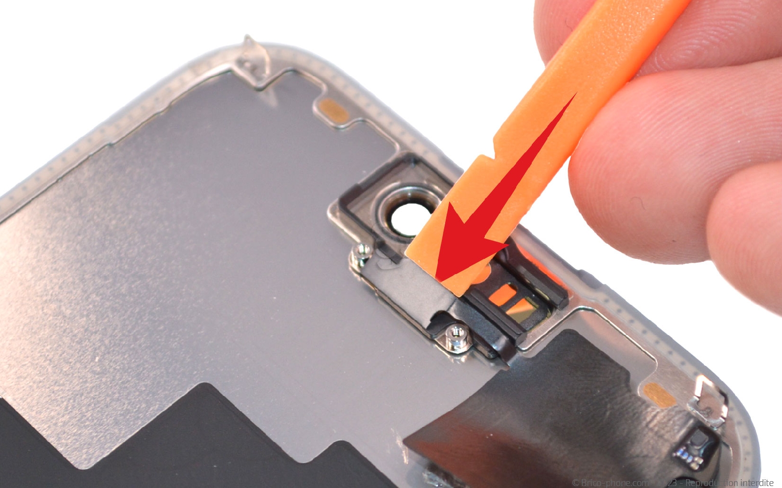 Comment changer l'écran sur iPhone 15 Pro photo 3