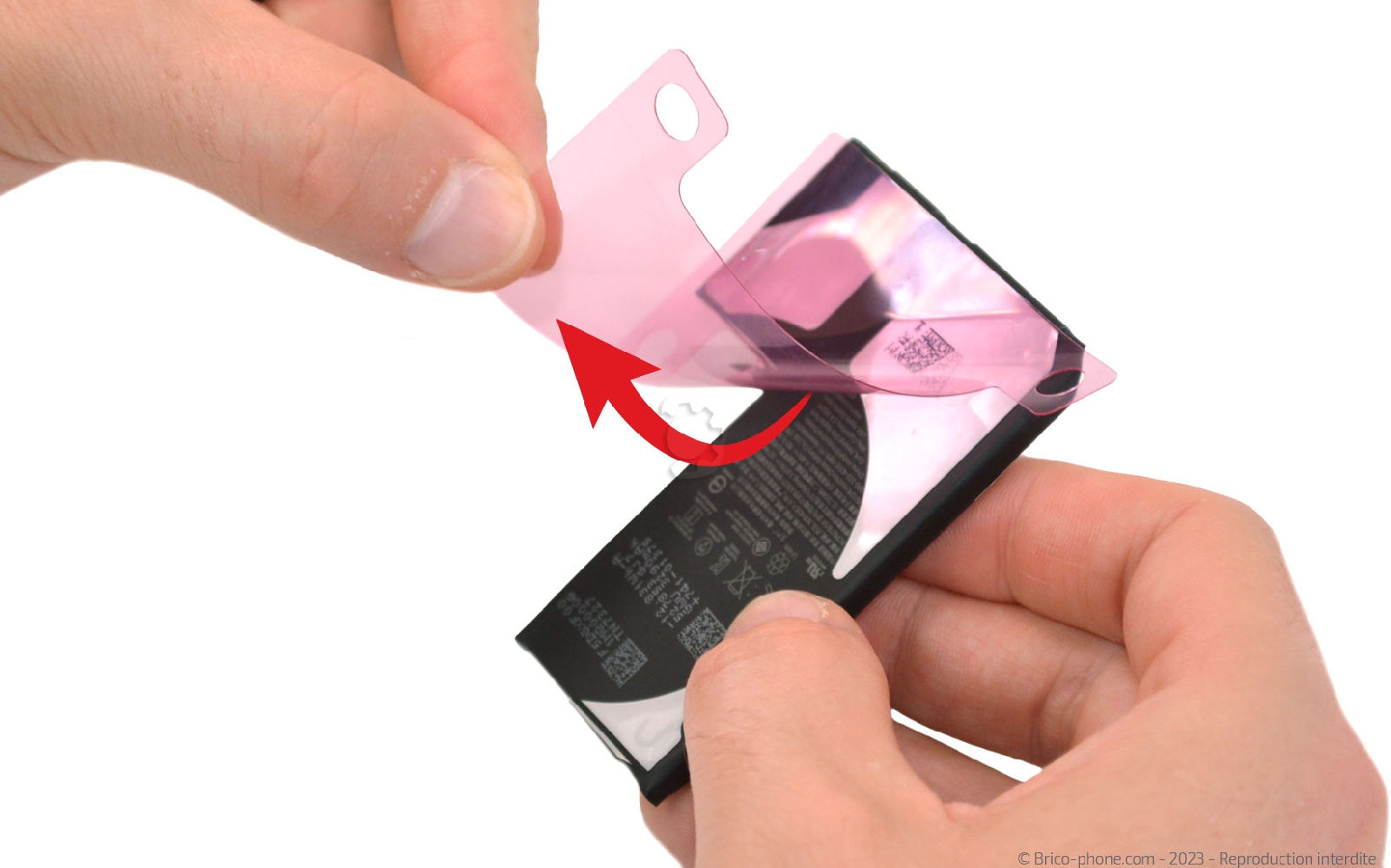 Comment changer la batterie  sur iPhone 15 Pro photo 4