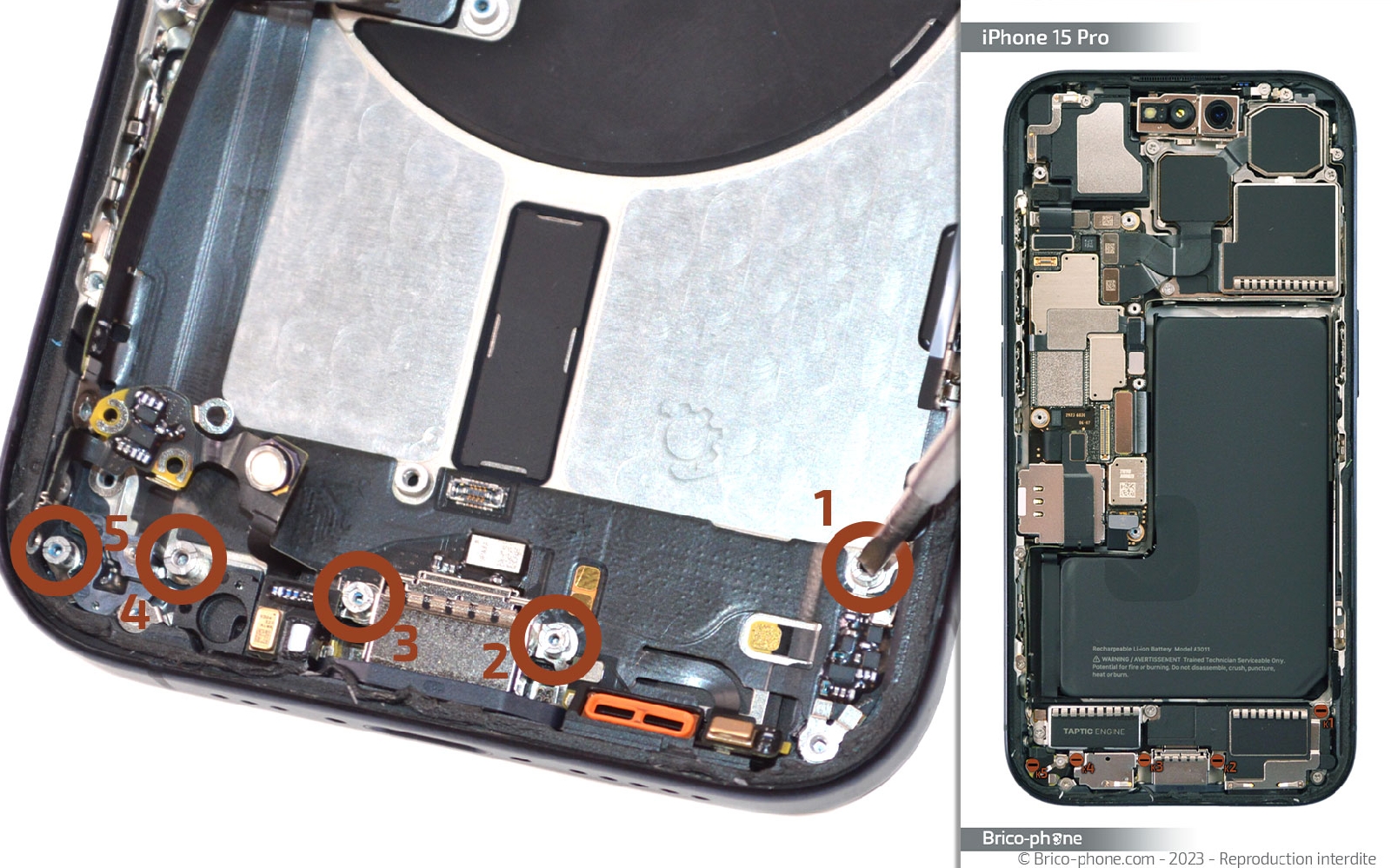 Comment changer le dock  sur iPhone 15 Pro photo 1