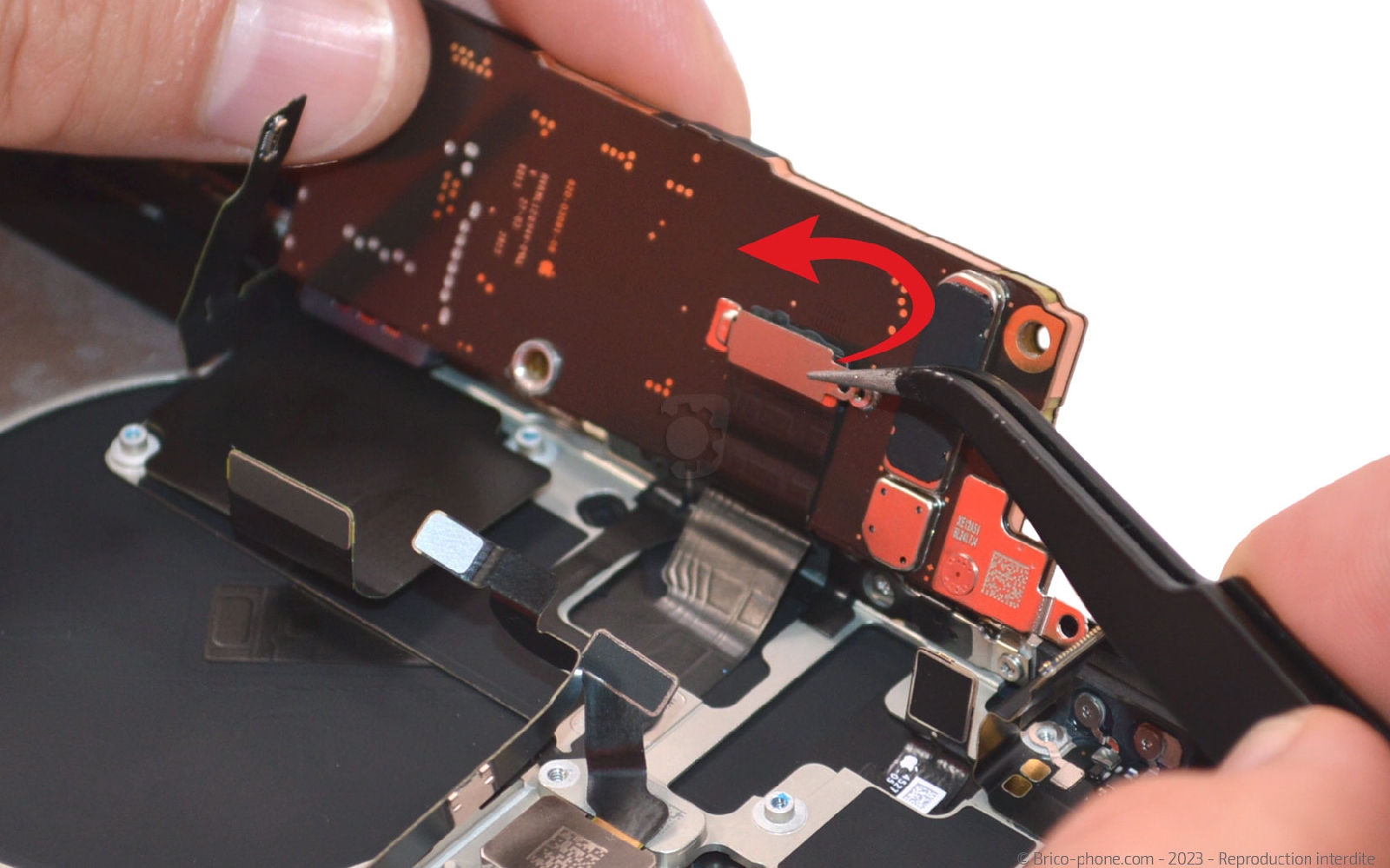 Comment changer le dock  sur iPhone 15 Pro photo 1