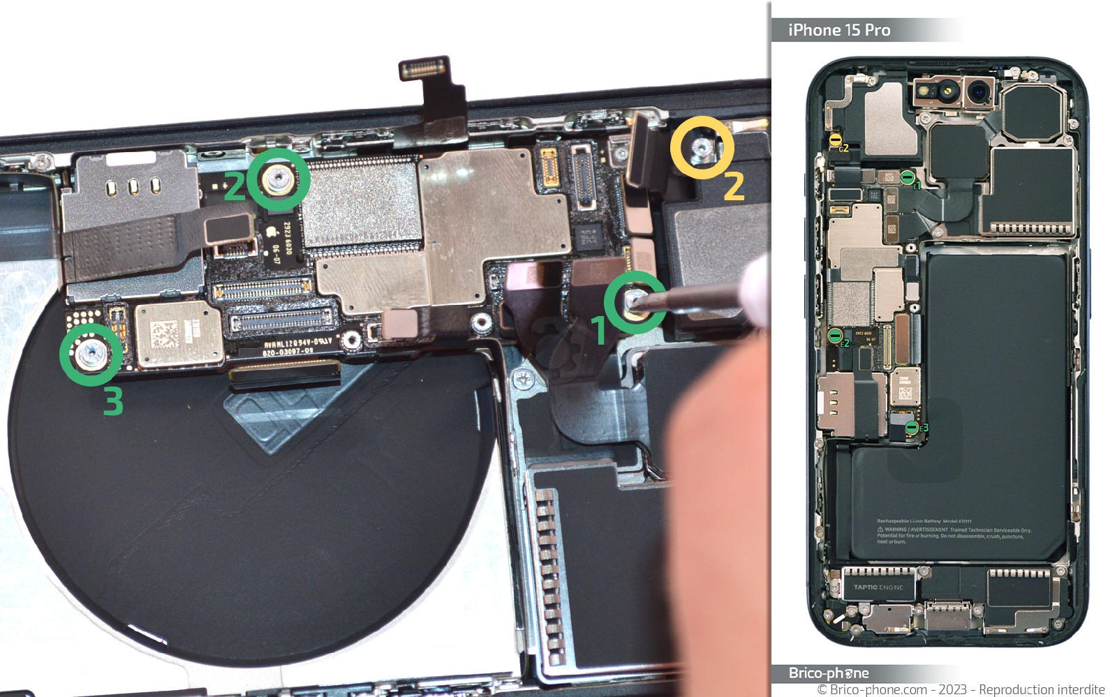 Comment changer le dock  sur iPhone 15 Pro photo 3