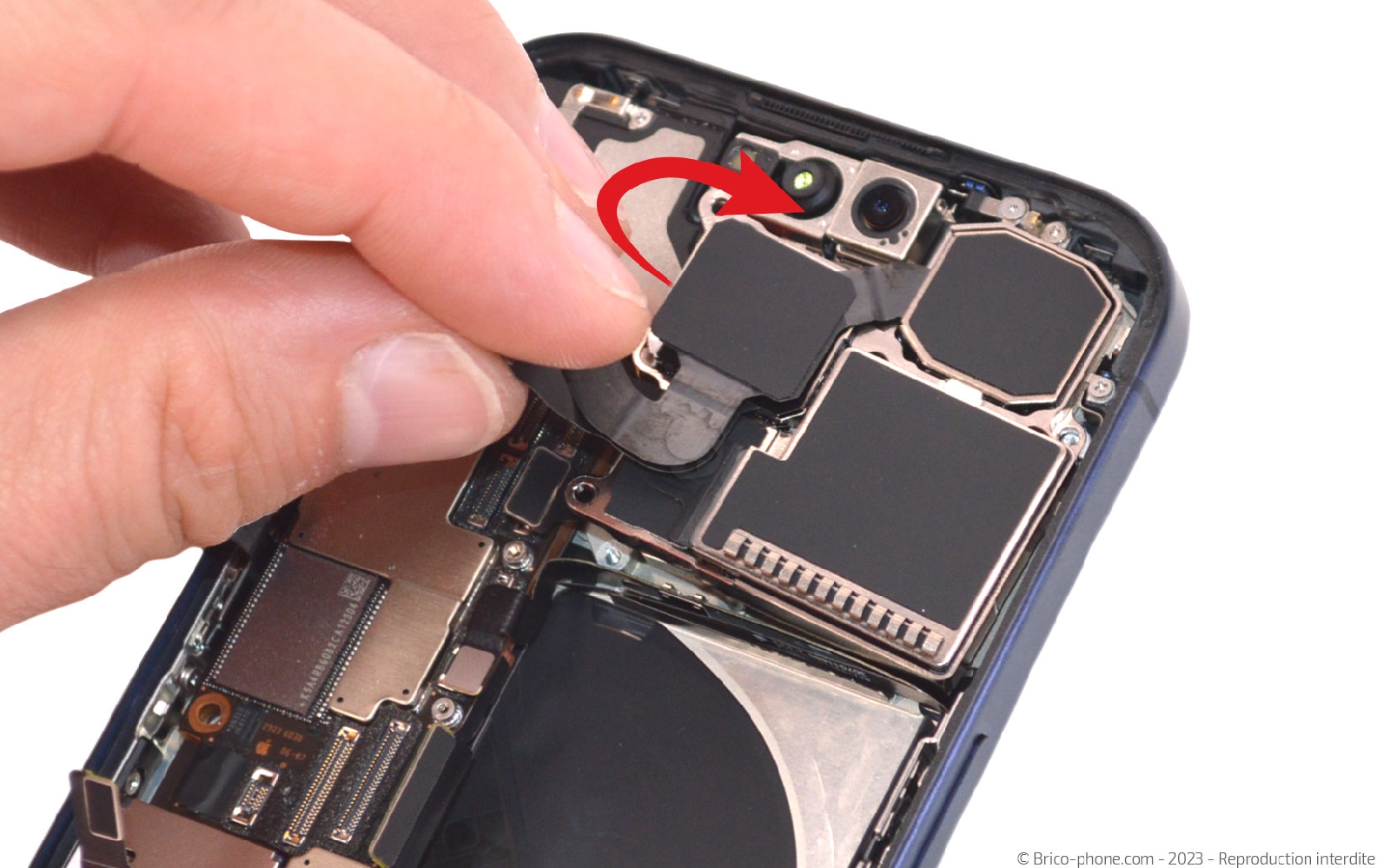 Comment changer le dock  sur iPhone 15 Pro photo 2