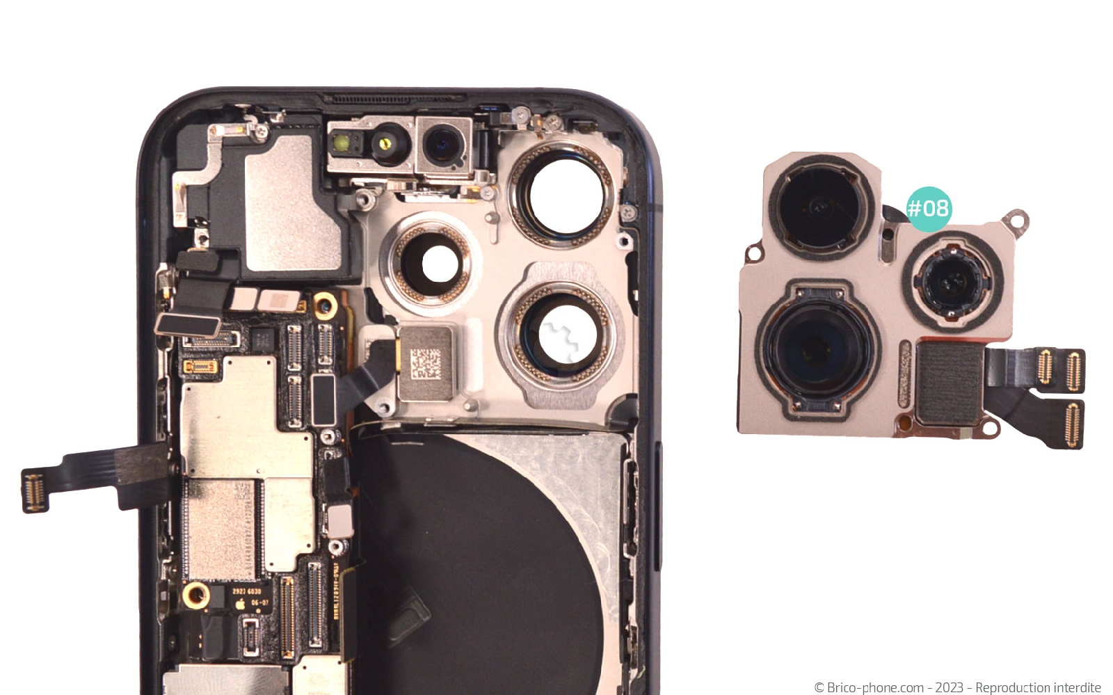 Comment changer le dock  sur iPhone 15 Pro photo 3