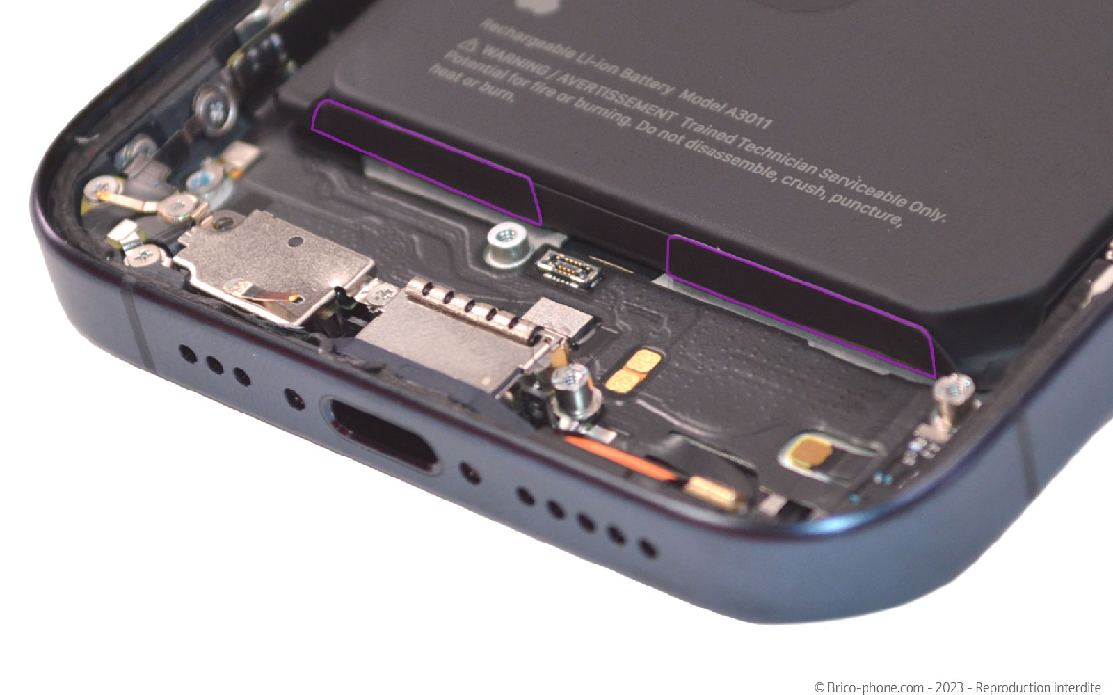 Comment changer le dock  sur iPhone 15 Pro photo 1