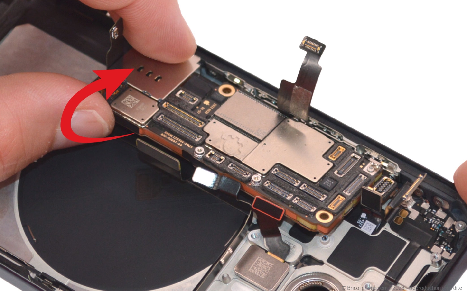 Comment changer le dock  sur iPhone 15 Pro photo 2