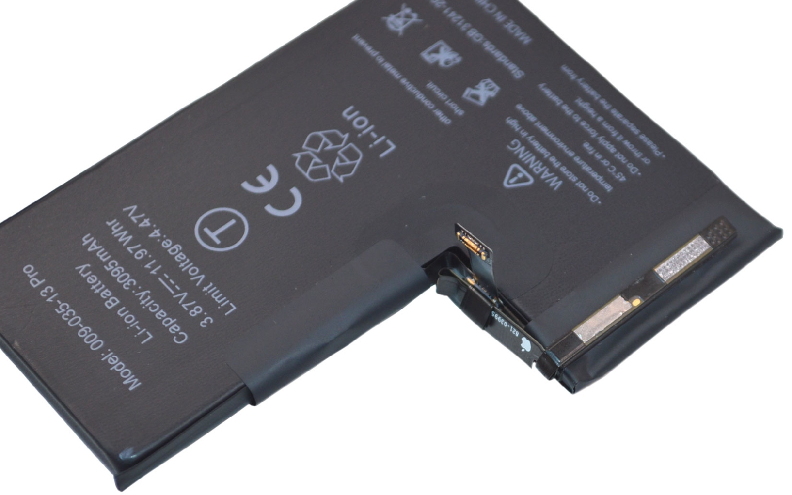 Comment installer la batterie Nocode en forme de L sur iPhone ou iPad photo 2