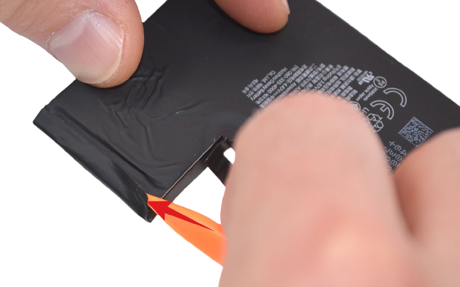 Comment installer la batterie Nocode en forme de L sur iPhone ou iPad photo 1