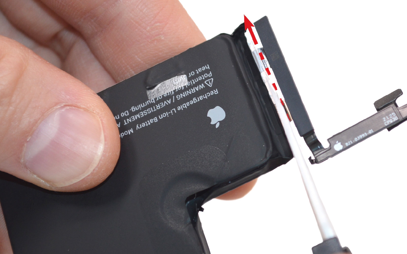 Comment installer la batterie Nocode en forme de L sur iPhone ou iPad photo 3