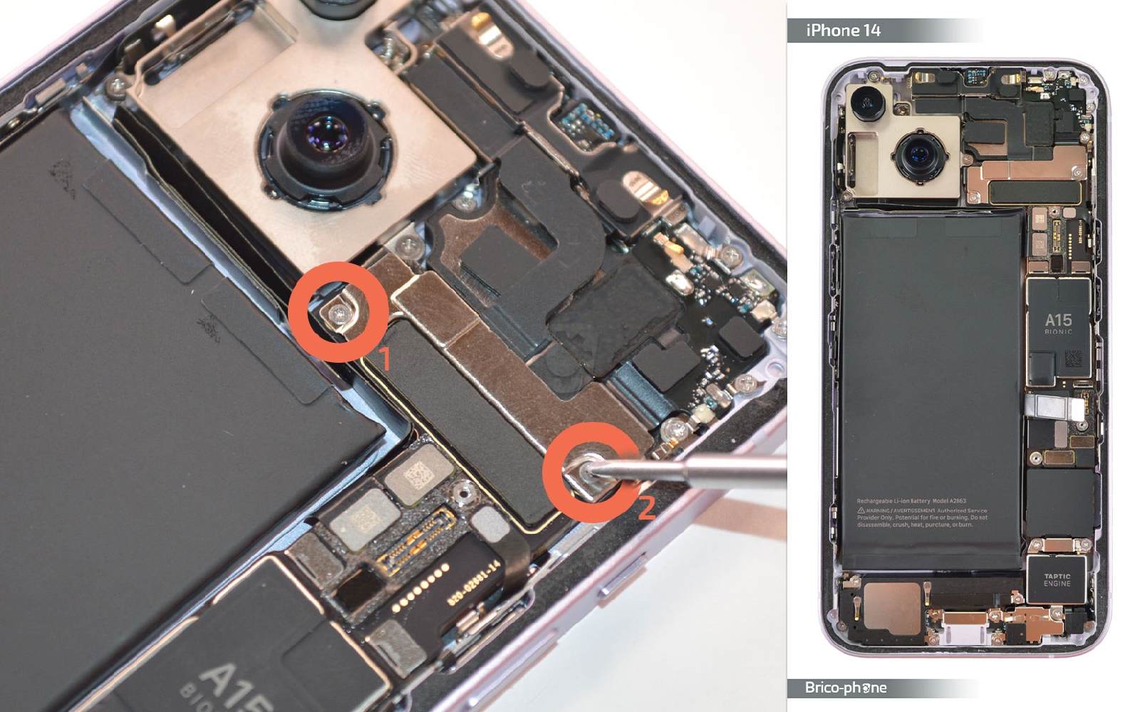 Comment changer le lecteur de carte SIM  sur iPhone 14 photo 1