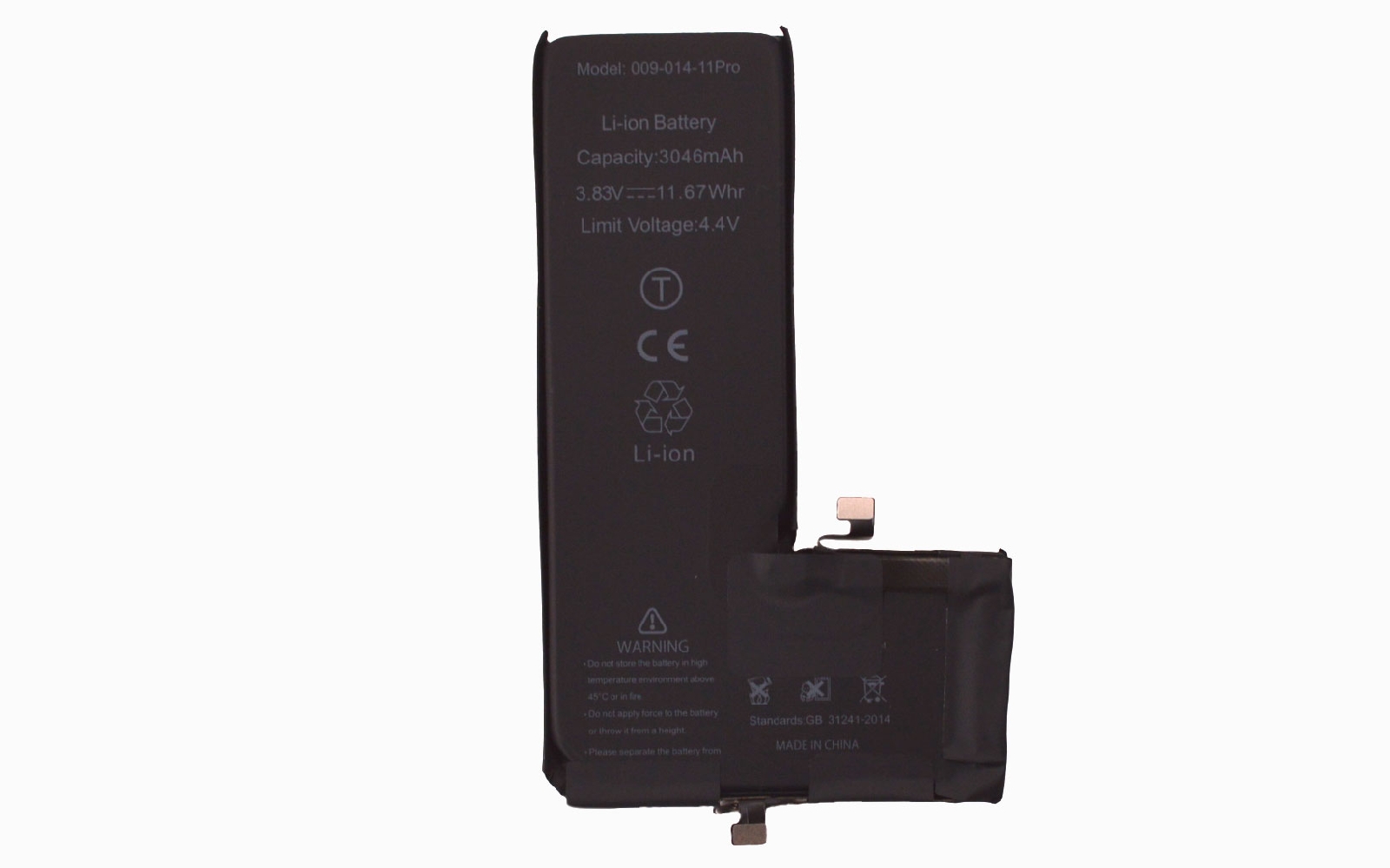 Comment installer la batterie Nocode sur iPhone 11 Pro Max photo 4