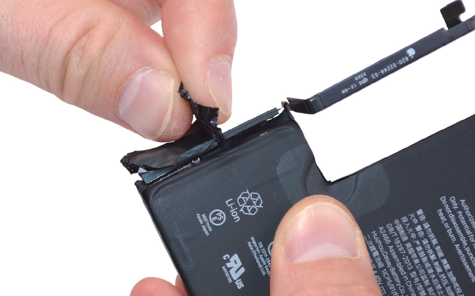 Comment installer la batterie No code sur iPhone 12 Pro Max photo 2